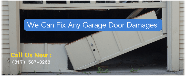 Garage Door Off Track Mansfield TX (817) 587-3268